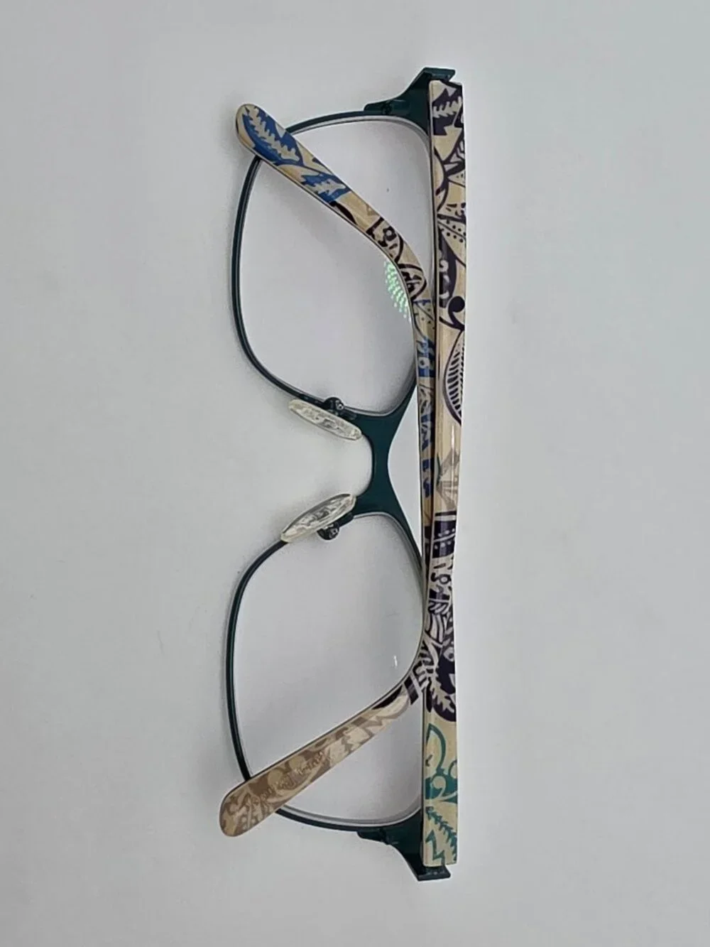 Vera Bradley Sharon Santiago Bronze Cat Eye Eyeglasses Frame w/ Case 53-16-135